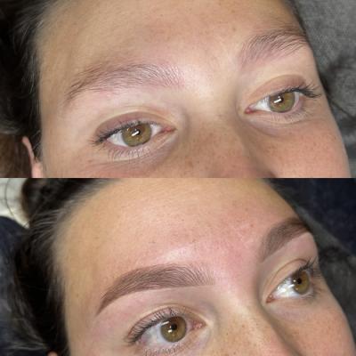 Eyebrows Before After At Beautyhubnz